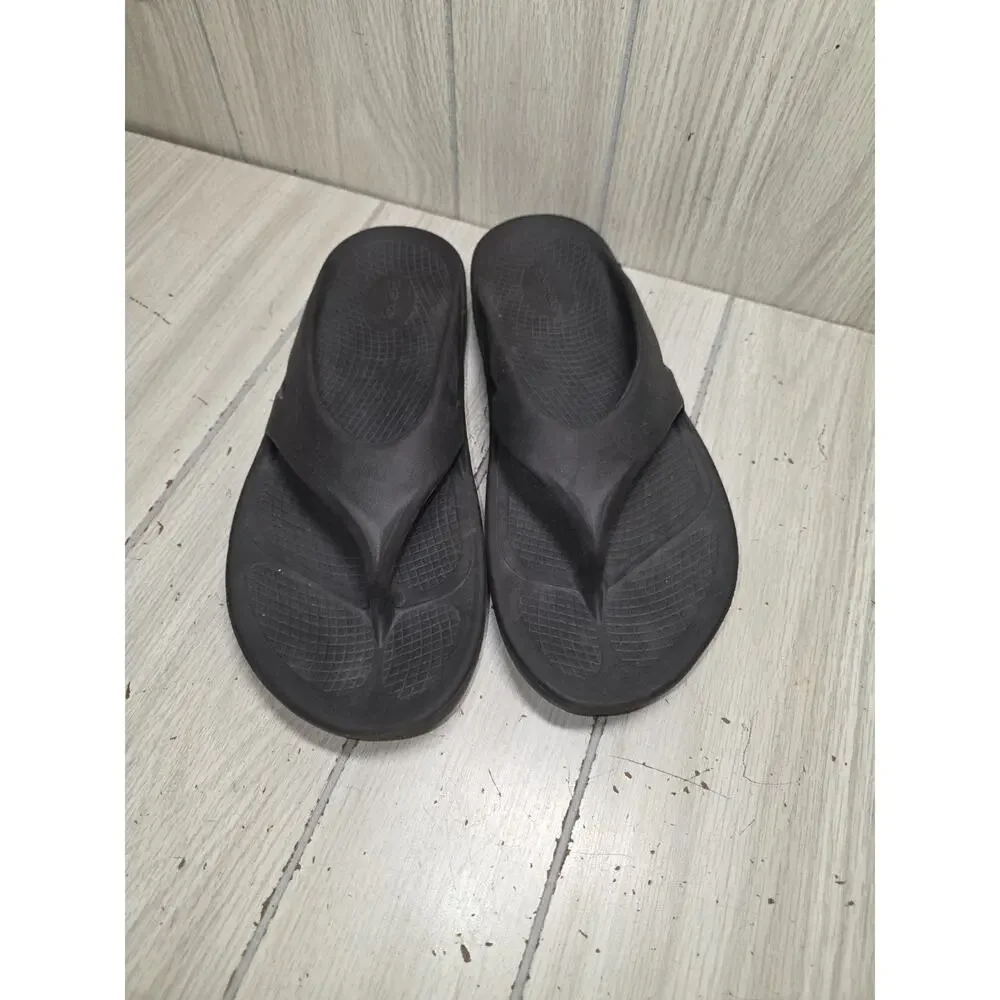 OOFOS Original Recovery Sandals Flip Flops M 11 W 13 Comfort Black Unisex Read